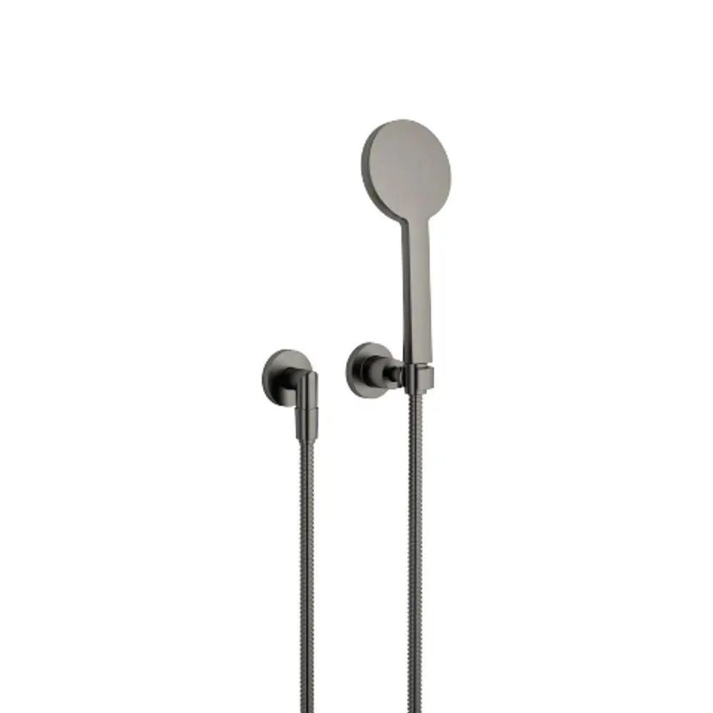 Dornbracht-TARA.-Schlauchbrausegarnitur-Ausladung 90mm-Dark Platinum gebürstet, 27803892-99 Galeriebild 1
